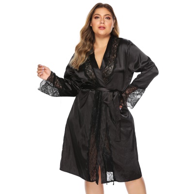 Robe de nuit en forme de chemise pour femmes