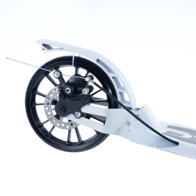 Trotinette pliable avec reduction des chocs