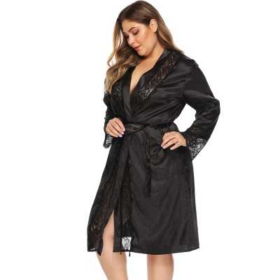 Robe de nuit en forme de chemise pour femmes