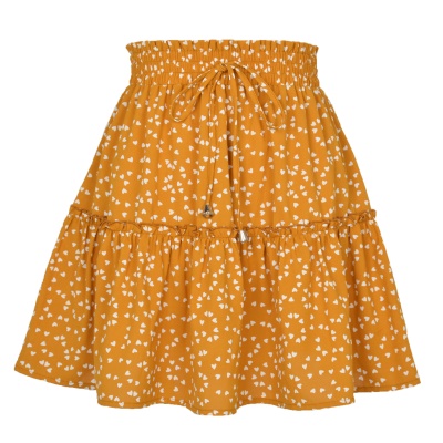 Jupe courte taille haute pour femme