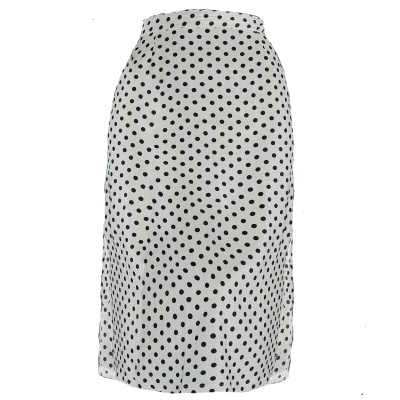 Jupe femme taille haute coupe slim fendue