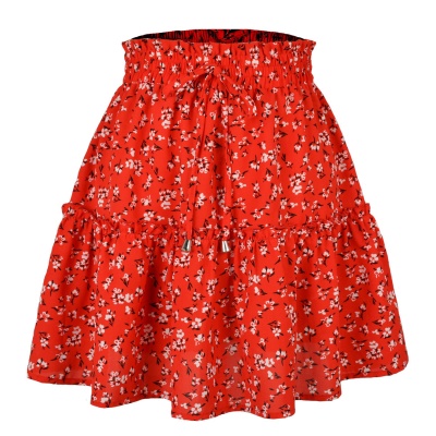Jupe courte taille haute pour femme
