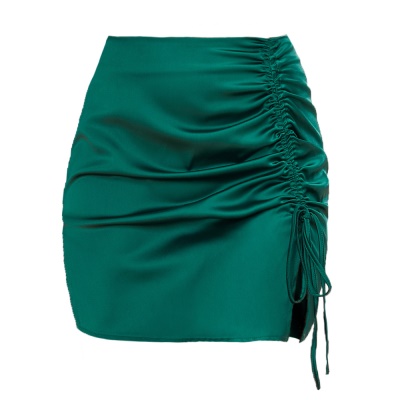 Jupe courte pour femme avec fentes
