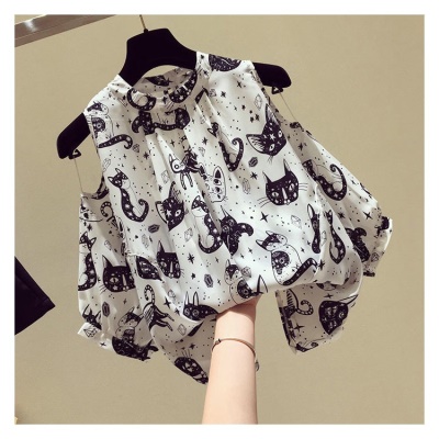 Robe en mousseline à manches courtes sans épaules pour femmes de grande taille