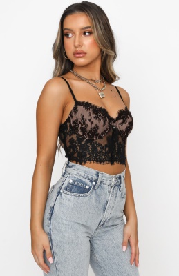 Lingerie sexy femme dentelle harnais