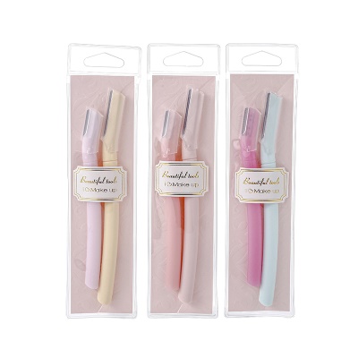 Couteau à sourcils sans blessure 2 pièces