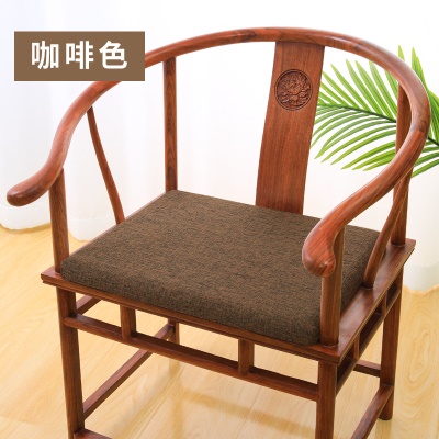Coussin de chaise en coton lin manteau confortable et respirant