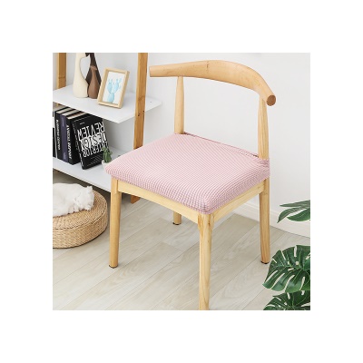 Housse de chaise en peluche à carreaux résistant à la poussière et à la