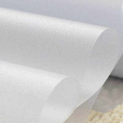 Autocollant de verre sans colle dépoli électrostatique opaque