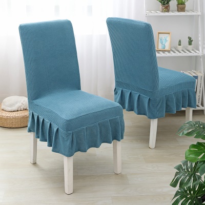 Housse de protection de chaise jupe anti-poussière polaire