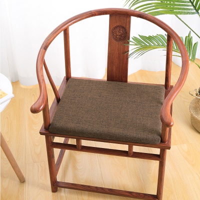 Coussin de chaise en coton lin manteau confortable et respirant