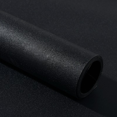 Autocollant pour verre statique noir/blanc givré en PVC