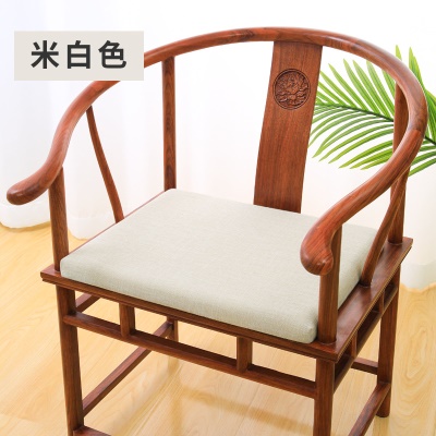Coussin de chaise en coton lin manteau confortable et respirant