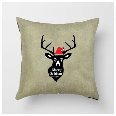 Housse de coussin de Noël Cadeaux de Noël