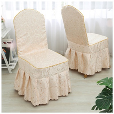 Housse de protection de chaise en tissu jacquard de polyester imprimé