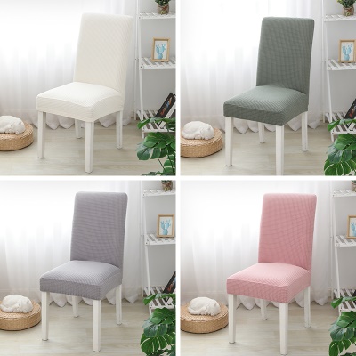 Housse de chaise à carreaux