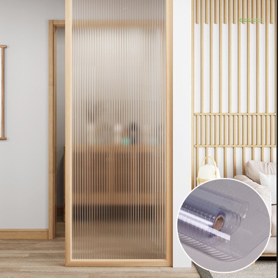 Film autocollant de verre en PVC électrostatiques autocollantes en verre