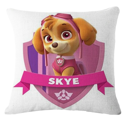 Housse de coussin de canapé en lin
