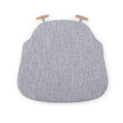 Coussin de chaise Memory coton lin antidérapant