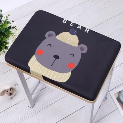 Coussin de chaise double boucle mémoire coton polyester
