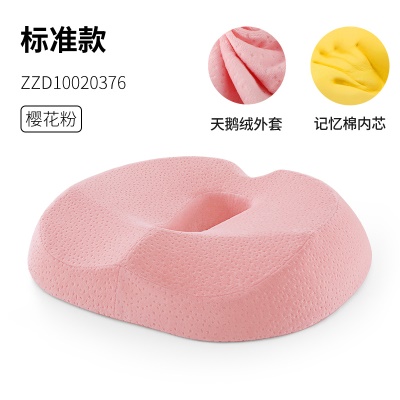 Coussin Memory Cotton double rainure respirante