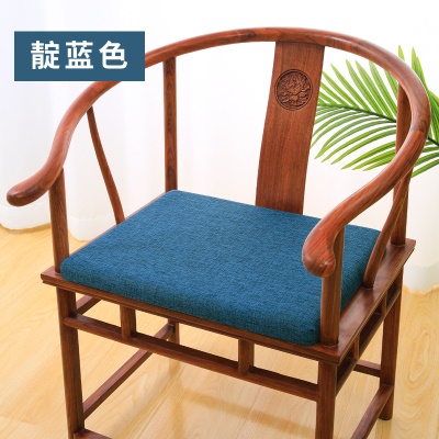 Coussin de chaise en coton lin manteau confortable et respirant