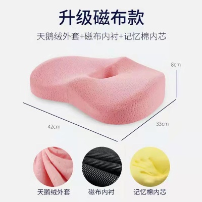 Coussin de chaise Memory Cotton rebond protection hanches creux respirant