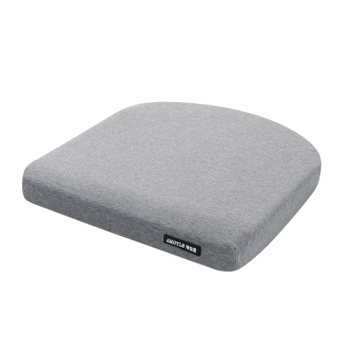 Coussin de chaise Memory coton lin double boucle