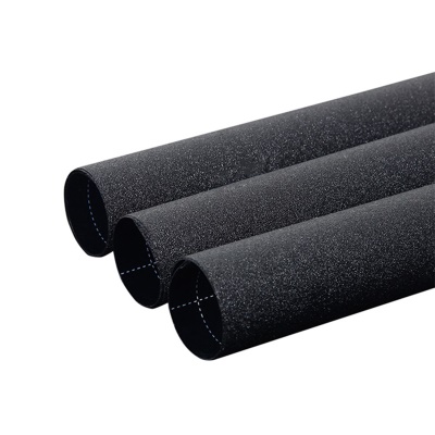 Autocollant en verre dépoli électrostatique sans colle noir opaque