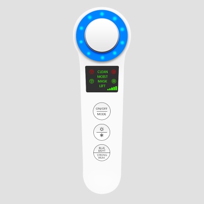 Instrument de soins du visage Soin de la peau ionique ultrasonique