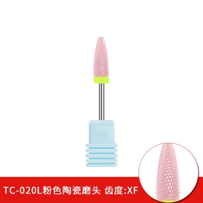 Nail art ponceuse céramique type de balle pour manucure