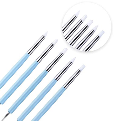 Btylo à deux têtes pour manucure  avec tige acrylique