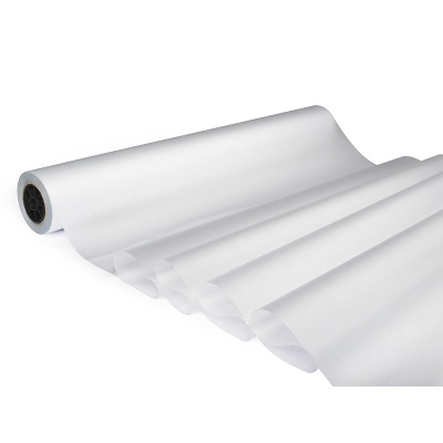 Autocollant de verre anti-voyeur statique blanc