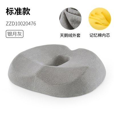 Coussin Memory Cotton double rainure respirante