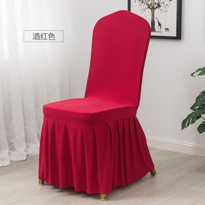 Housse de siège en tissu polyester plissé