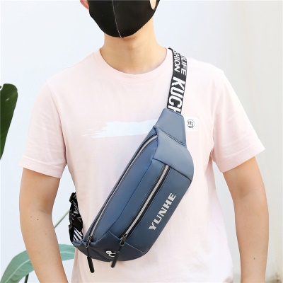 sac banane pour téléphone portable sac poitrine en tissu oxford tissu