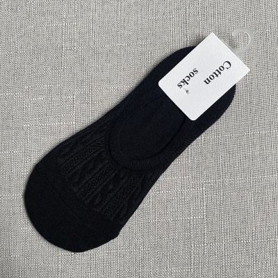 Chaussettes femmes bouche peu profonde maille respirante avec silicone