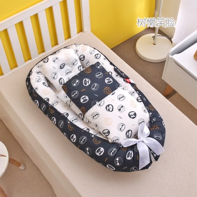 Lit de bébé avec couette arc en coton couette noyau