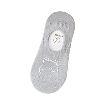 Chaussettes pour femmes respirantes Chaussettes en coton ourson