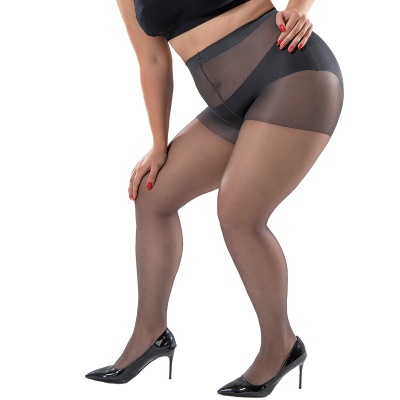 Collants de grande taille fins, extensibles et durables