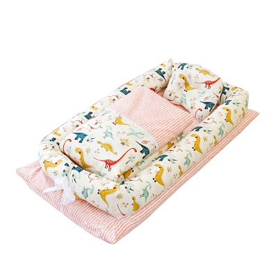 Lit bébé avec couette pliable portable et amovible