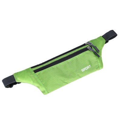 Sac banane portable en nylon imperméable et mince