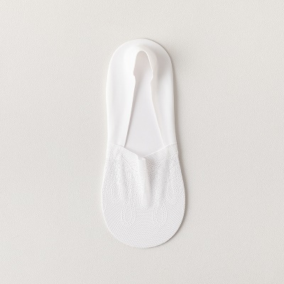 Chaussettes femmes respirantes maille glace soie légère antidérapante anti-talon