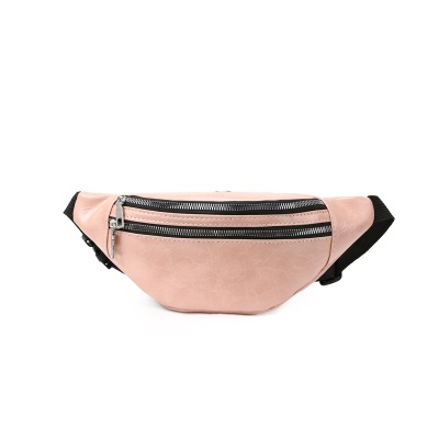 Sac banane PU sac poitrine pour homme