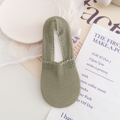 Chaussettes pour femmes bas et peu profond maille antidérapante