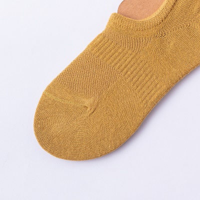 Chaussettes femmes Silicone antidérapant bouche peu profonde Coton invisible
