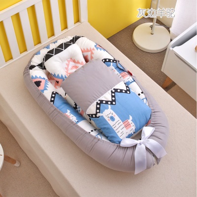 Lit de bébé avec couette arc en coton couette noyau