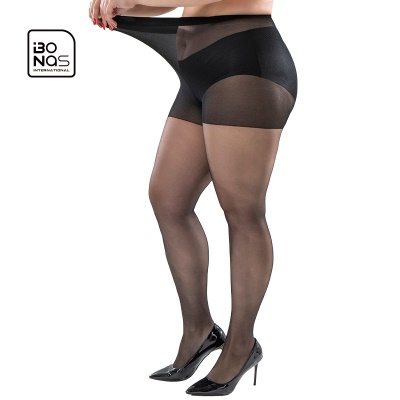 Collants de grande taille fins, extensibles et durables