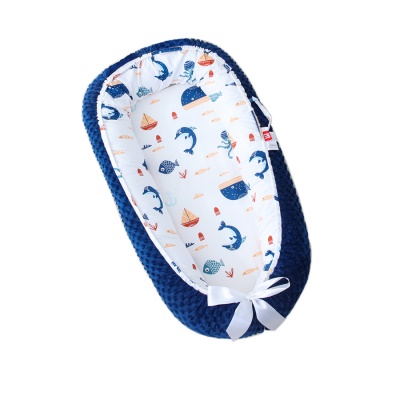 Berceau Doudou velours avec couette bionique