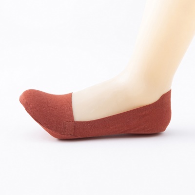 Chaussettes femmes bouche peu profonde en coton respirant